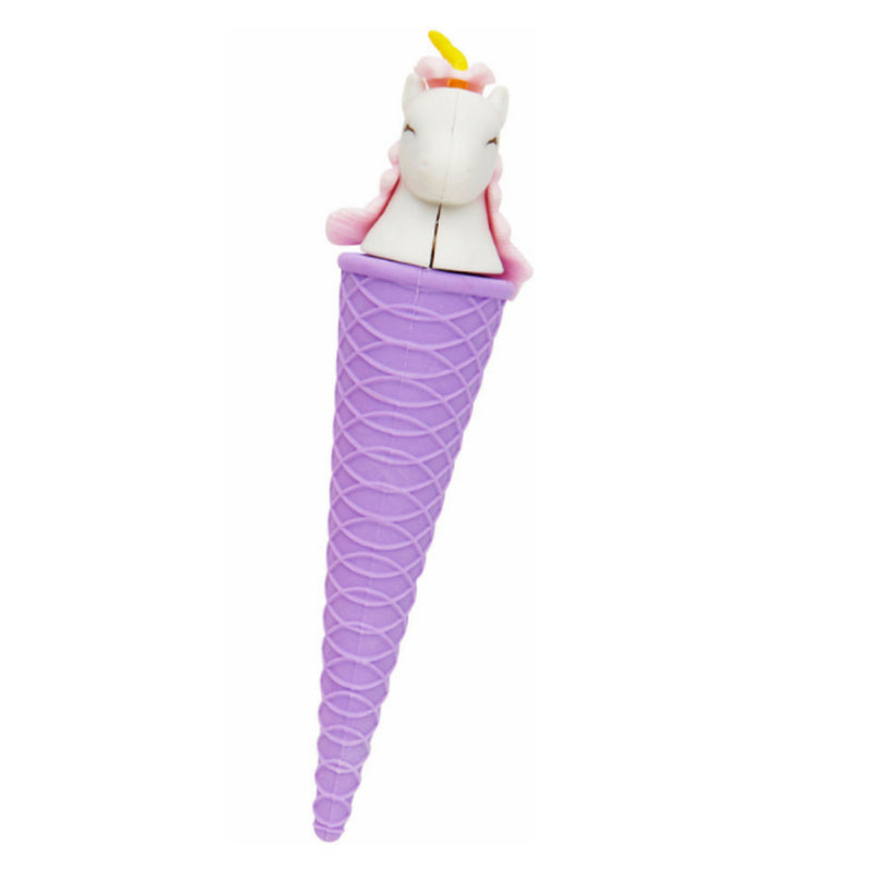 Emotionery 3D Ice Cream Cone Eraser - Unicorn