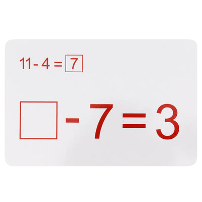 Ormond Mathematical Flash Cards - Substraction - Pack of 27