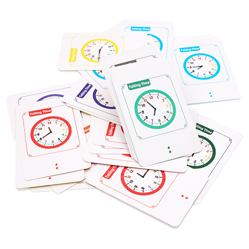 Ormond Quick Glance Flash Cards - Telling the Time - 36 Cards