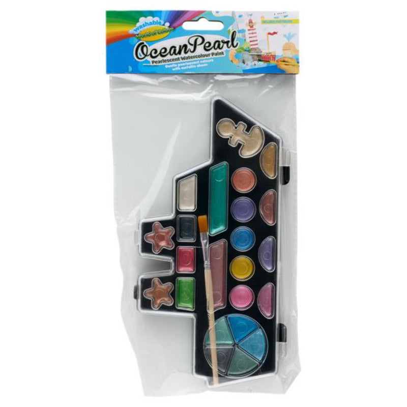 World of Colour Watercolour Art Set Pearlescent - 23 pieces