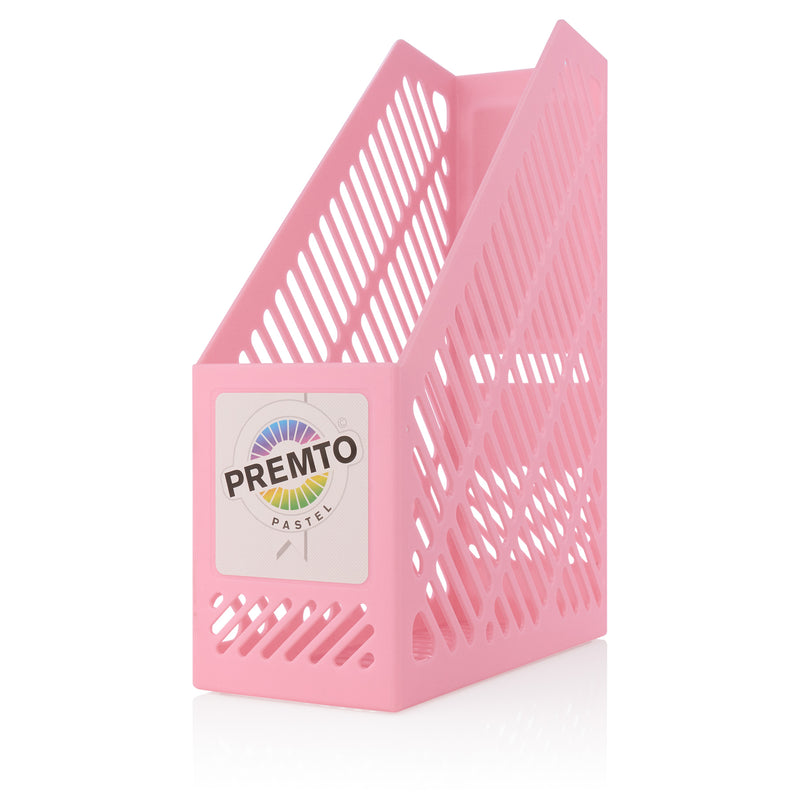 Premto Magazine Organiser - Pastel - Pink Sherbet