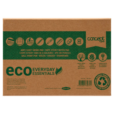 Concept Green Memo Pad Stationey Set