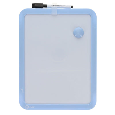 Premto Magnetic White Board With Dry Wipe Marker - Cornflower Blue - 285x215mm