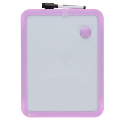 Premto Magnetic White Board With Dry Wipe Marker - Wild Orchid - 285x215mm