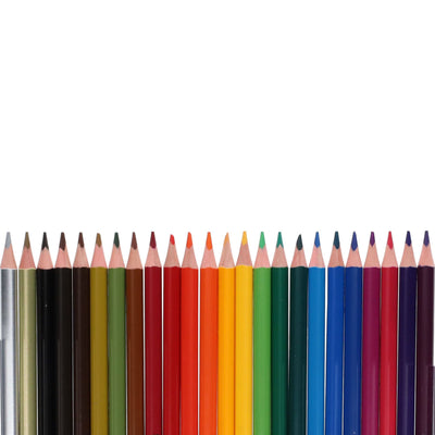 Icon Artists Studio Triangular Colouring Pencils - Pack of 24