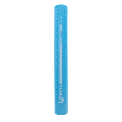 Premto Flexi Ruler - 30cm - Printer Blue