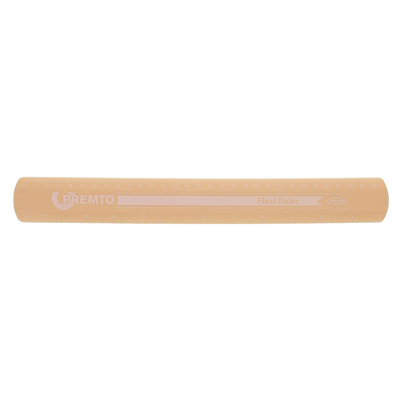 Premto Pastel Flexi Ruler - 30cm - Papaya