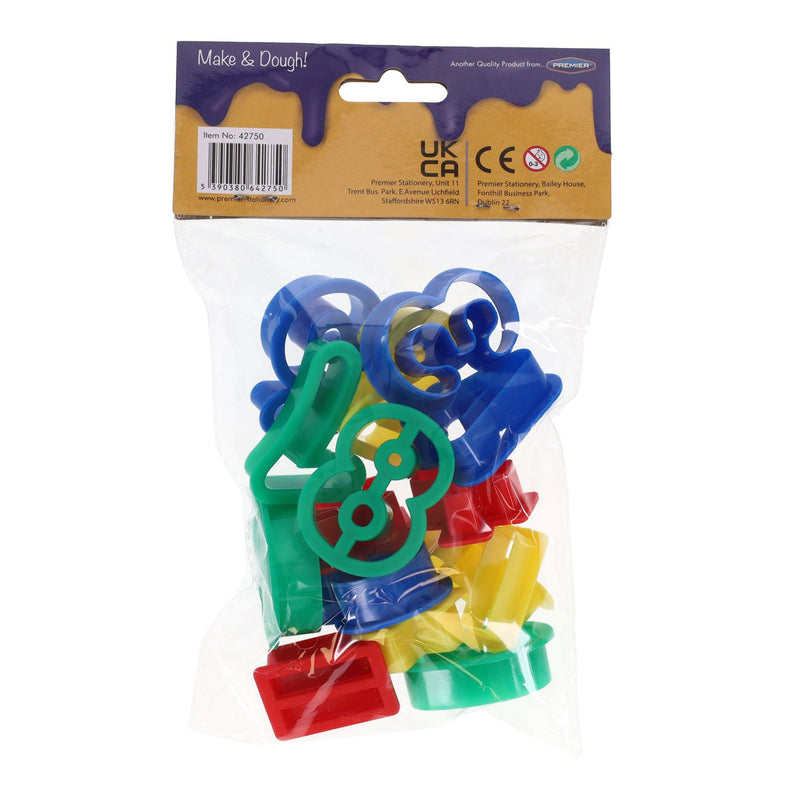 World of Colour Clay Cutters - Numbers - Pack of 15