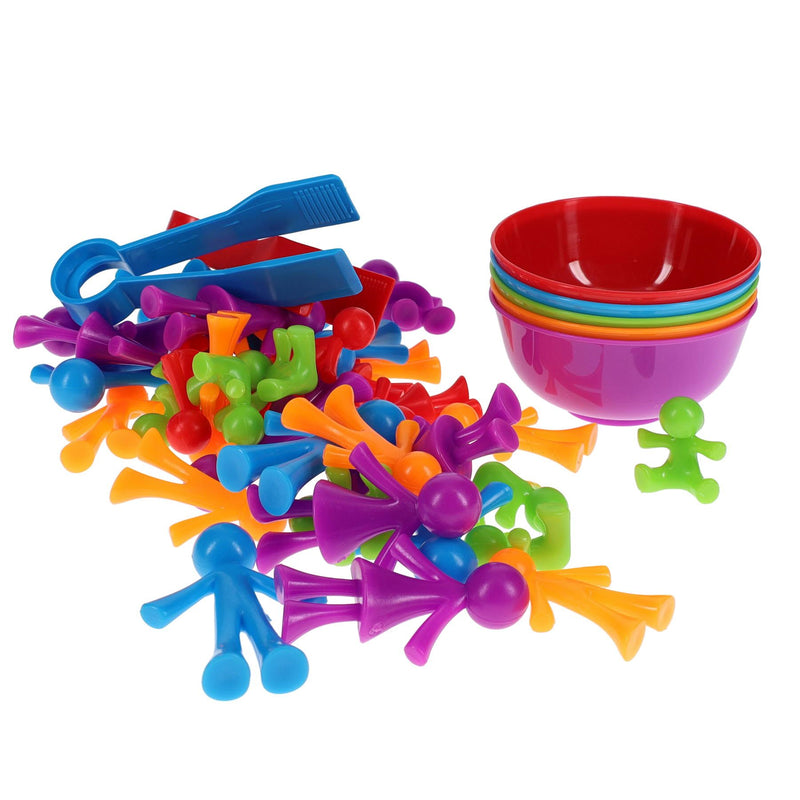 Clever Kidz Sorting Game Rainbow Kidz - 47 Pieces