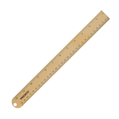 Premto Pastel Aluminium Ruler 30cm - Papaya