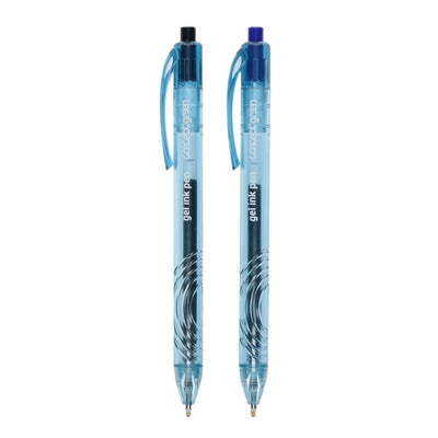 Concept Green Retractable Gel Ink Pen - 0.7mm - Pack of 2