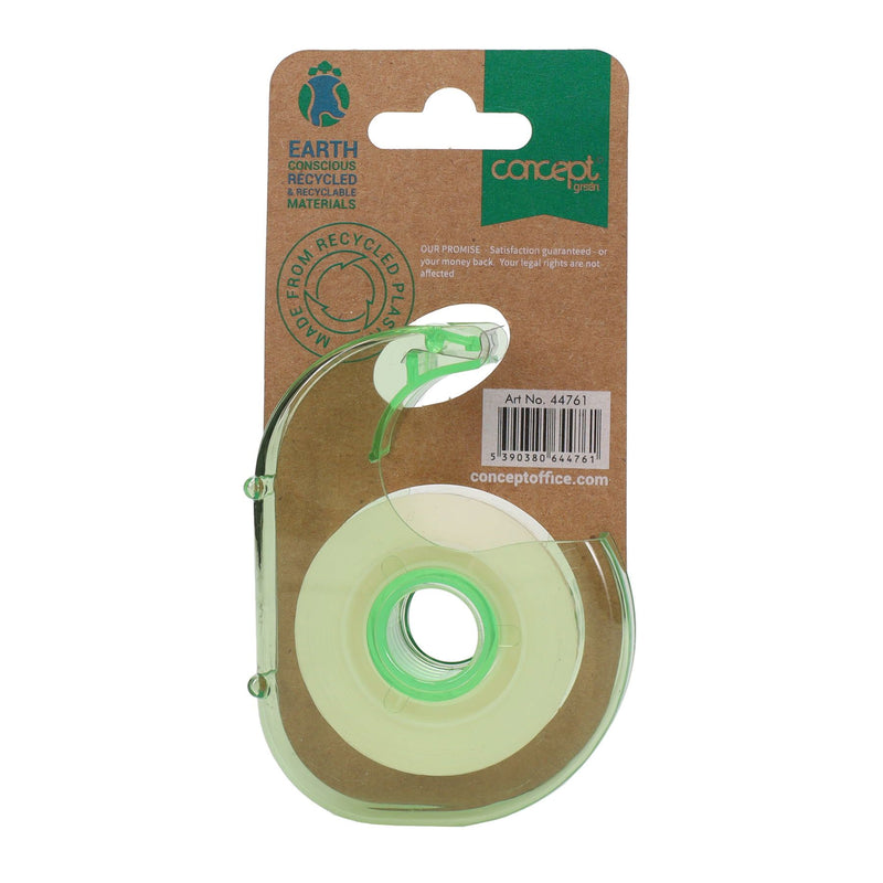 Concept Green Tape Dispenser With Tape - 18mmx33m