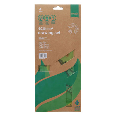 Concept Green Drawing Set - Pack of 4