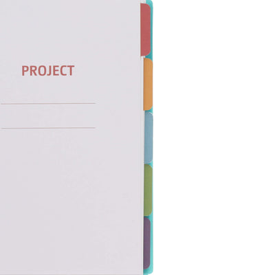 Concept Green A5 Project Book - 100 Sheets - Green