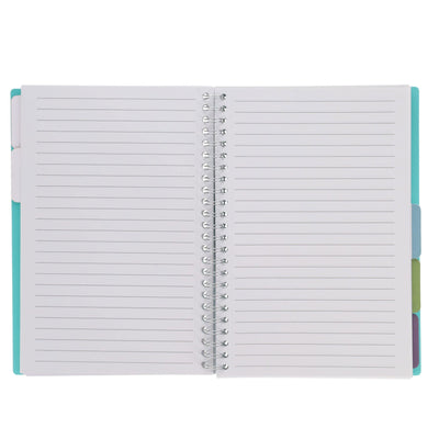 Concept Green A5 Project Book - 100 Sheets - Turquoise