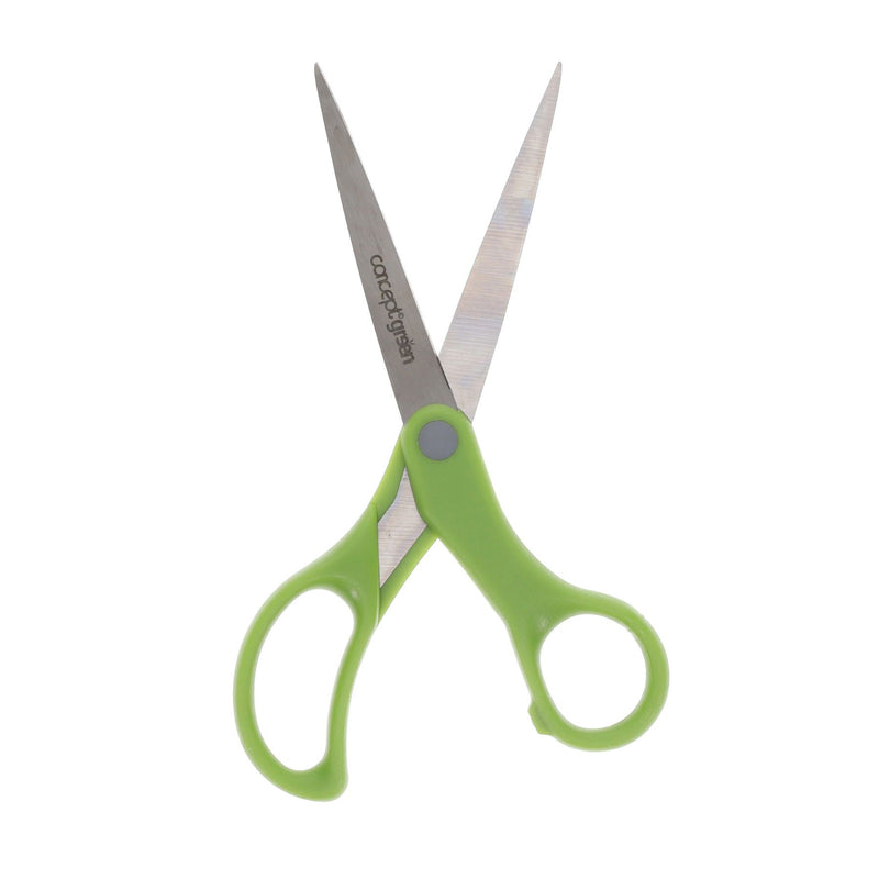 Concept Green Scissors - 17.8cm - Green