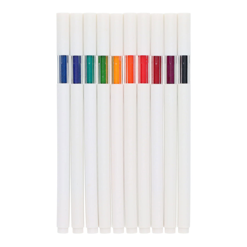 Concept Green Fineliners - 0.4mm - Pack of 10