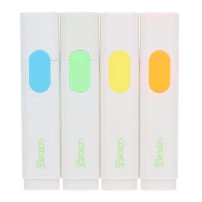 Concept Green Highlighters - Pack of 4