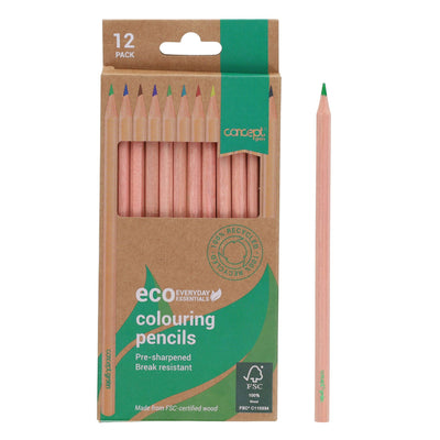 Concept Green Colouring Pencils - Pack of 12