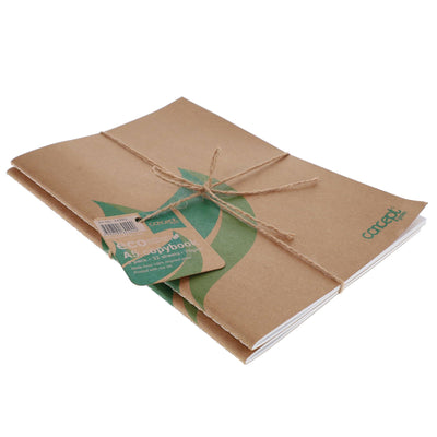 Concept Green A5 Copybooks - 32 Sheets - Pack of 2