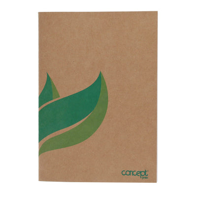 Concept Green A5 Copybooks - 32 Sheets - Pack of 2