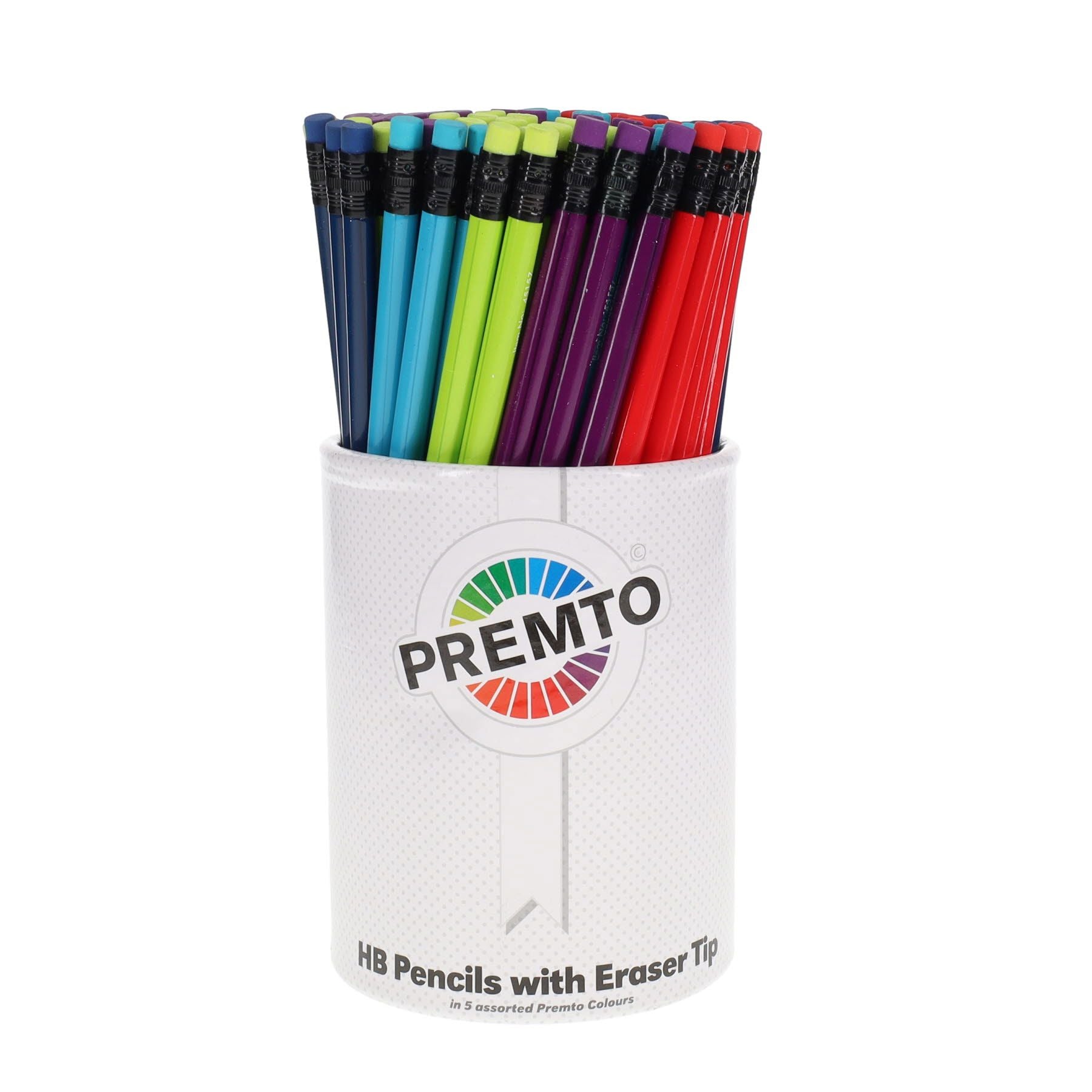 Premto HB Pencils With Eraser Tip - Tub of 100 – Write Away Stationery