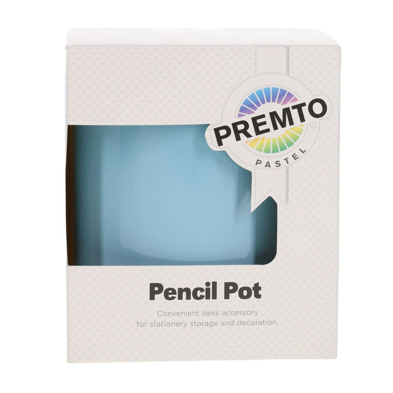Premto Pastel Tin Pencil Pot - Mint Magic
