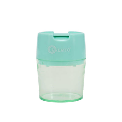 Premto Pastel Twin Hole Sharpener - Barrel - Mint Magic