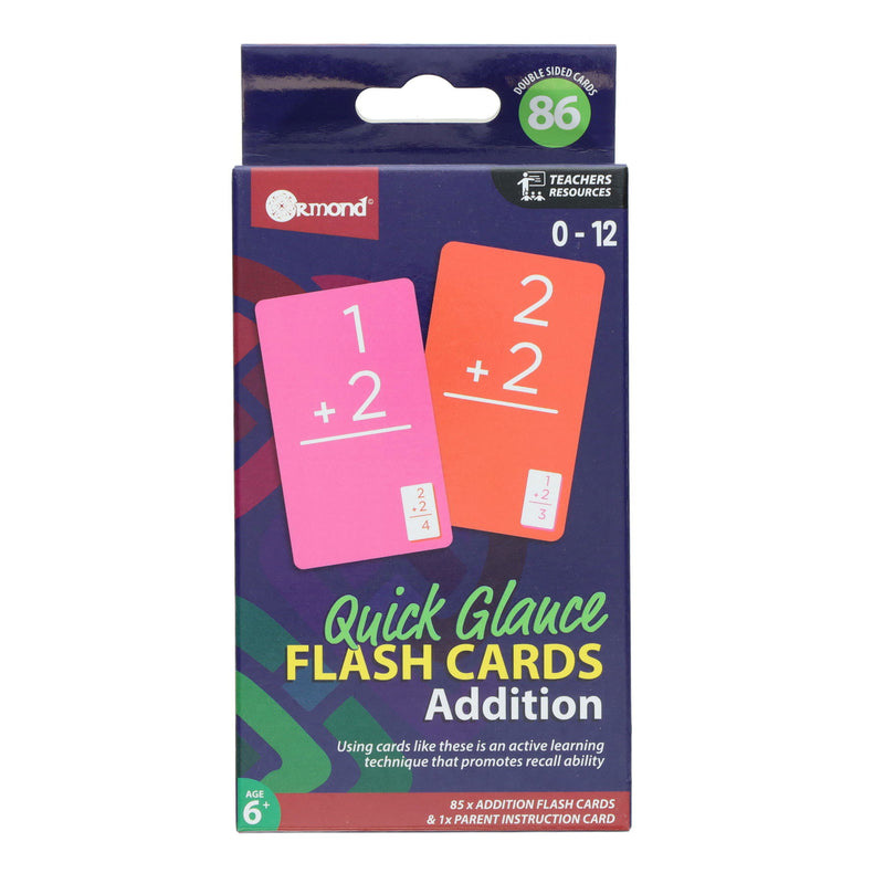 Ormond Flash Cards - Addition