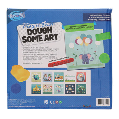 Clever Kidz Play & Learn Dough Some Art