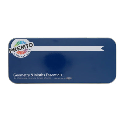 Premto Maths Set - Admiral Blue - 9 Pieces