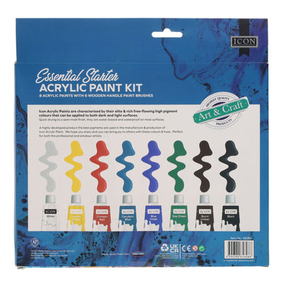 Icon Essential Starter Acrylic Paint Kit