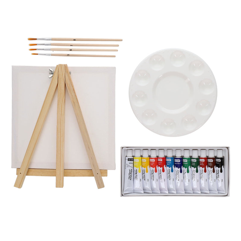 Icon Acrylic Paint Starter Set