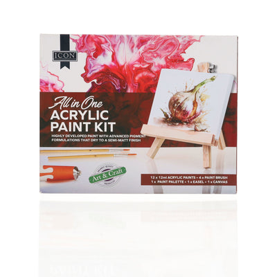 Icon Acrylic Paint Starter Set