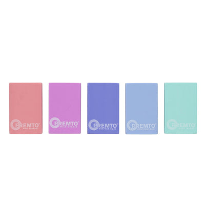 Premto Pastel Pencil Eraser - 5 Colours - Box of 30