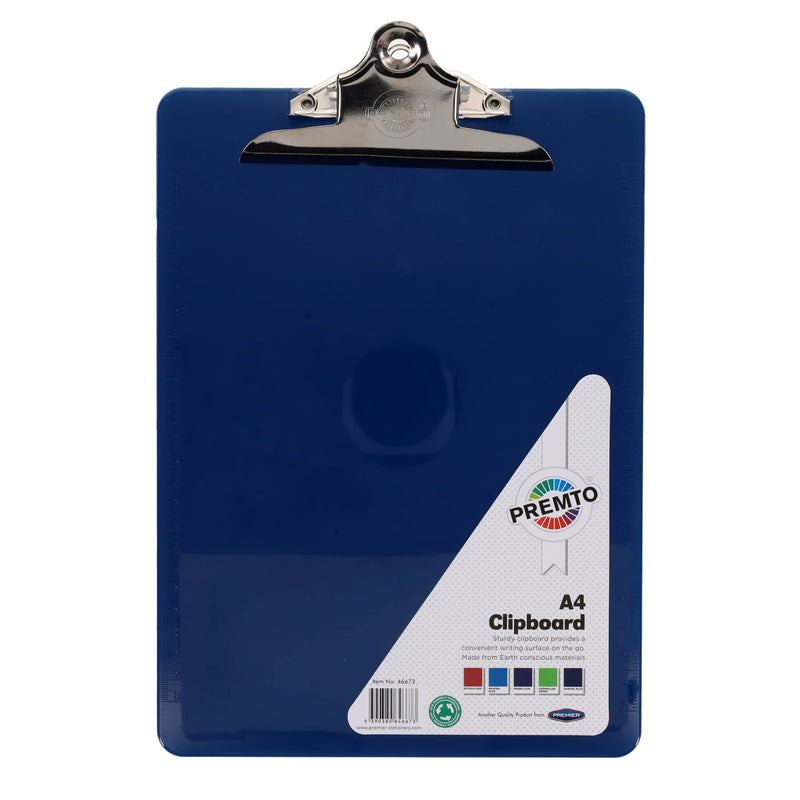 Premto Original A4 Clipboard Transparent - Pack of 5