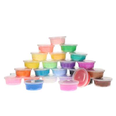 World of Colour Super Stretchy Magiclay - 15g Tubs - Set of 24