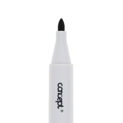 Concept Whiteboard Bullet Point Tip Marker - Black - Box of 12