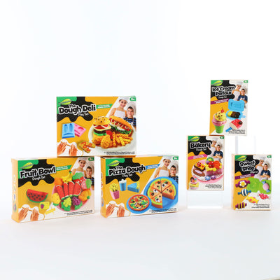 World of Colour The Dough Deli Play Set - 6 x 20g