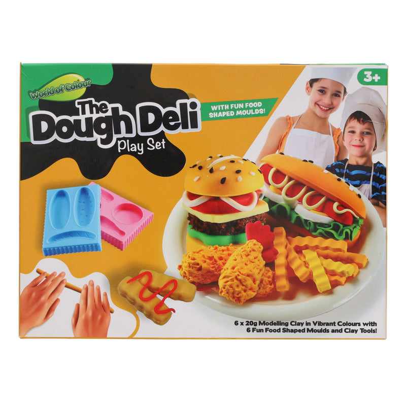 World of Colour The Dough Deli Play Set - 6 x 20g