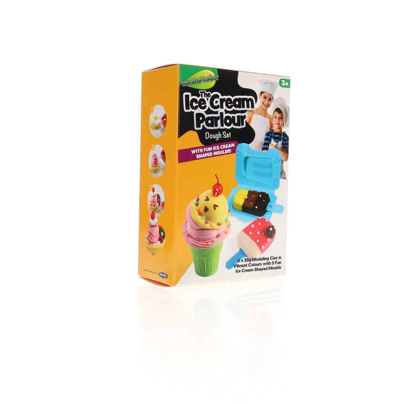 World of Colour The Ice Cream Parlour Dough Set - 4 x 20g