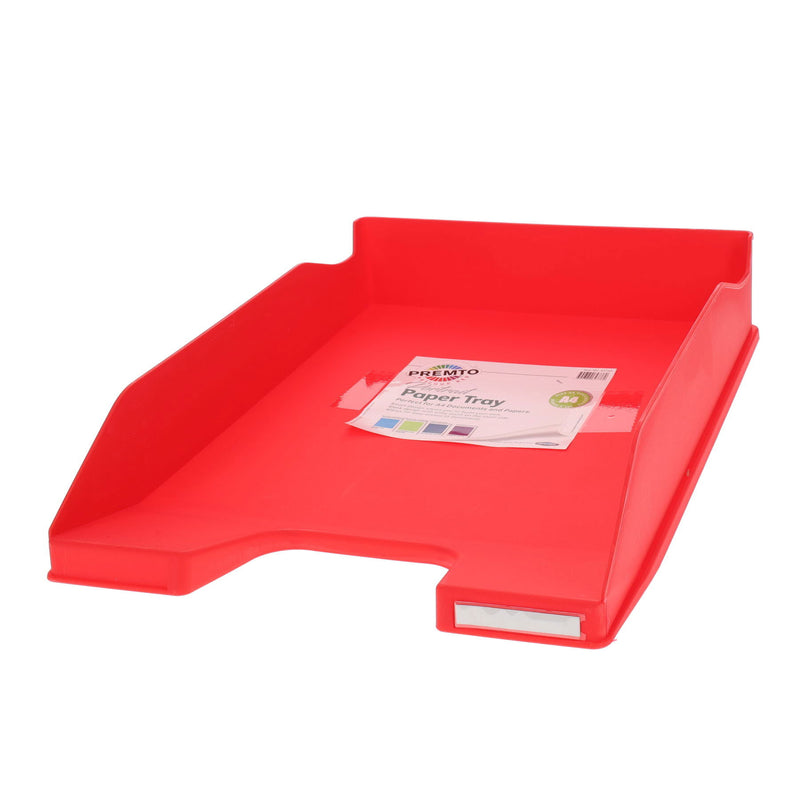 Premto Paper Tray - Portrait - Ketchup Red