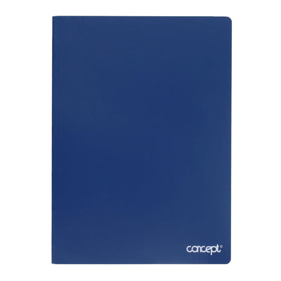 Concept A4 Soft Cover Notebook - 192 Pages - Blue