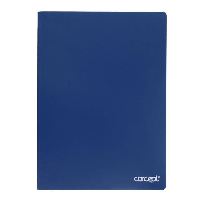 Concept A4 Soft Cover Notebook - 192 Pages - Blue