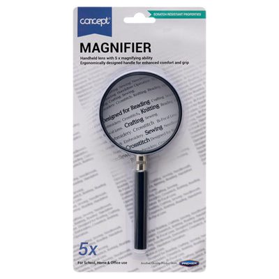 Concept 75mm Magnifier with 5x Magnification