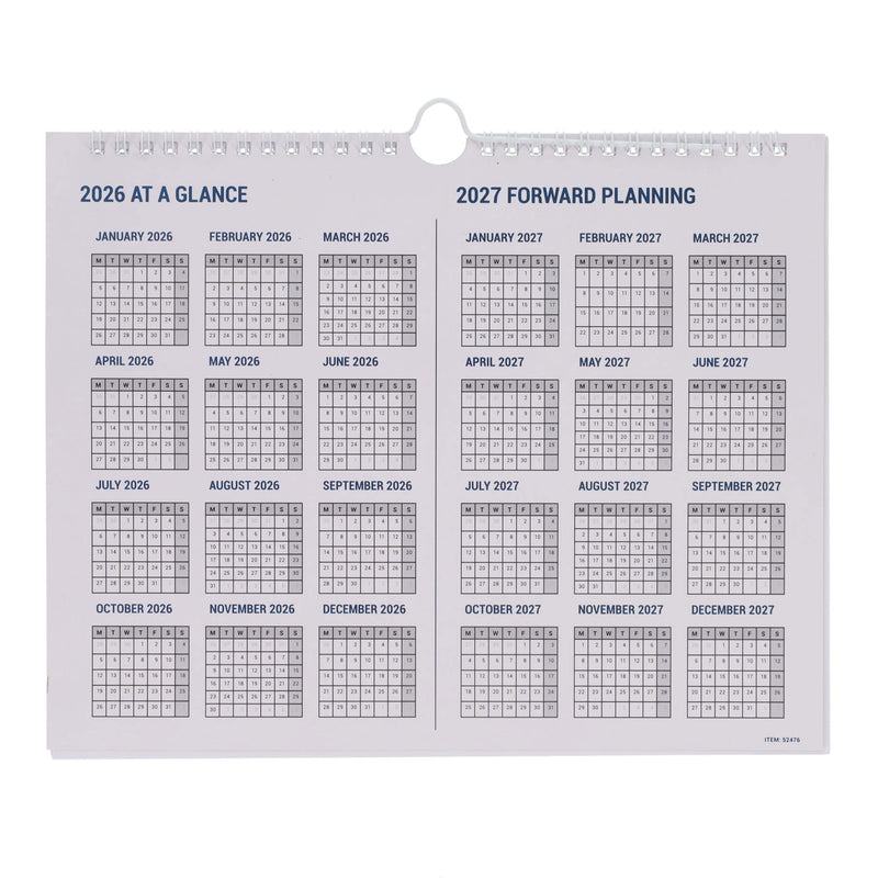 Concept 2026 Easy Glance Monthly Planner