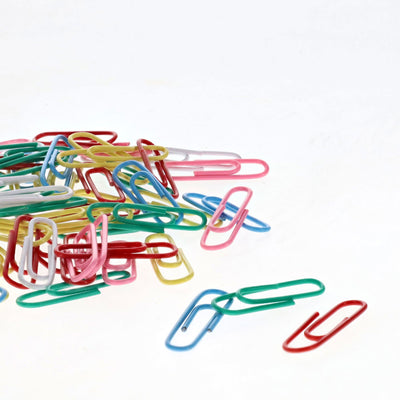 Premier Office Paper Clips - Multicolour - Tub of 200