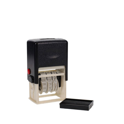 Concept Office Pro Self-Inking Date Stamper - Black Ink