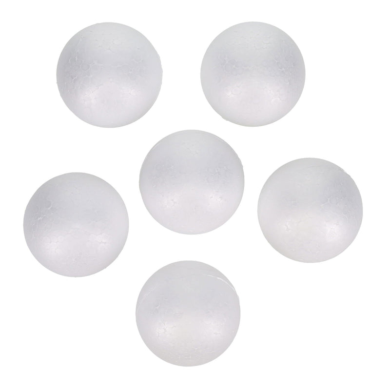 Icon Styrofoam Spheres - 90mm - Pack of 6