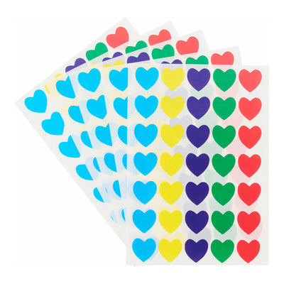 Crafty Bitz Heart Stickers - Pack of 175